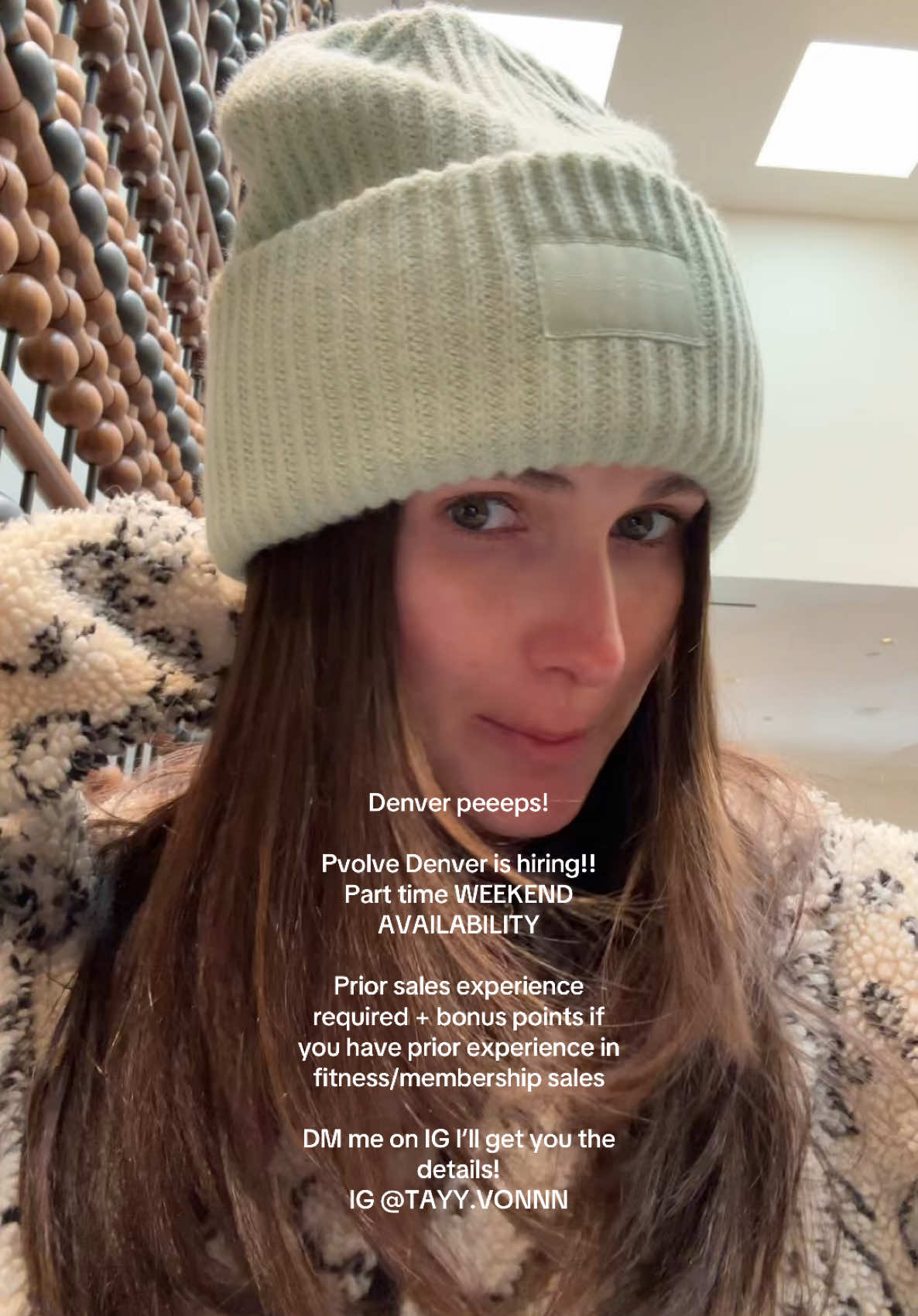 Denver peeps! Pvolve Denver is hiring!! Sales experience required + bonus points if it’s prior experience in fitness/memberships! Dm me on IG for details 💅🏽🎀💞 #denver #denvercolorado #denverco #parttimejob #hiring #Fitness 