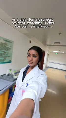 Tucker Carlson’s recent comments about Black female doctors being “diversity hires” 🤦🏽‍♀️🤦🏽‍♀️ who don’t meet the same standards are not just ignorant—they’re dangerous. Let me make this clear: Becoming a surgeon is one of the hardest things anyone can do, no matter your race or gender. There are no shortcuts. No lowered standards. No easy way in. Black women in medicine fight through some of the toughest academic and professional hurdles while constantly having to prove ourselves in ways others don’t. We don’t just have to be good we have to be excellent, because people like him are waiting for us to fail. From surviving med school, grueling exams, and brutal residency hours to overcoming bias from patients, colleagues, and institutions, every Black female doctor has had to earn her place twice over. And we still show up, still excel, and still take care of people who doubt us. To every Black woman in medicine: Don’t let this noise shake you. You are needed, you are capable, and you belong here. Keep pushing. The world will always try to underestimate you, but at the end of the day, your skills will speak louder than their ignorance.🫶🏽 #blackdoc #womeninmedicine 