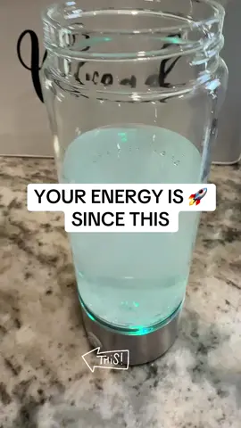 Plus I drink so much more water! #hydrogenwaterbottle #waterbottles #hydrogenwaterbottle #watertok 