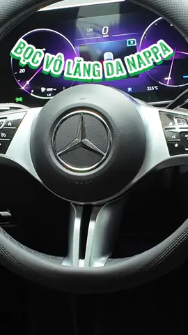 Bọc vô lăng Classic 2mm- Tinh tế, sang trọng, cảm giác lái chân thật!❤️‍🔥 #chocar #bocvolang #bocvolangdanappa #phukienoto 