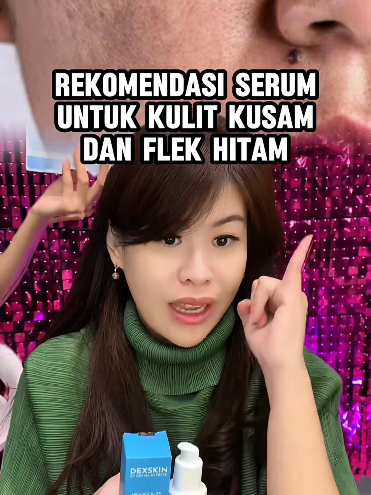 Rekomendasi serum untuk kulit kusam dan flek hitam ada di keranjang yah 💗 #dexskin #dermaexpress #serumwajah