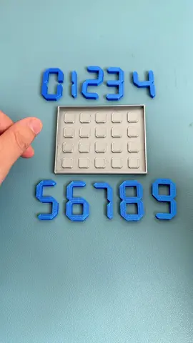 How can you put all ten numbers in the box at the same time?#puzzle#iq#iqtest