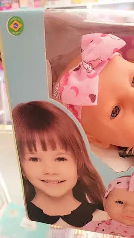 Boneca Pepita sons de bebê  ! Aperte a barriguinha que ela balbucia sons de bebê 🥰 #boneca #brinquedos #bebe #crianca 