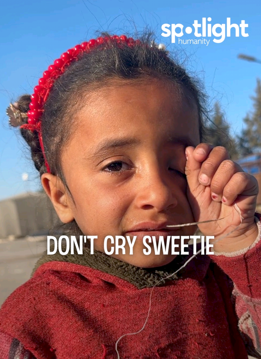 As soon as we walked over she burst into tears ✅️Donate now | www.LaunchGood.com/SpotlightsAppeals  #fyp #foryou #foryoupage #trending #viral #charitywork #donatenow #helpinghands #spreadkindness #humanitarianaid #supportthechildren #endpoverty #SpotlightHumanity #hopeforchange #actsofkindness