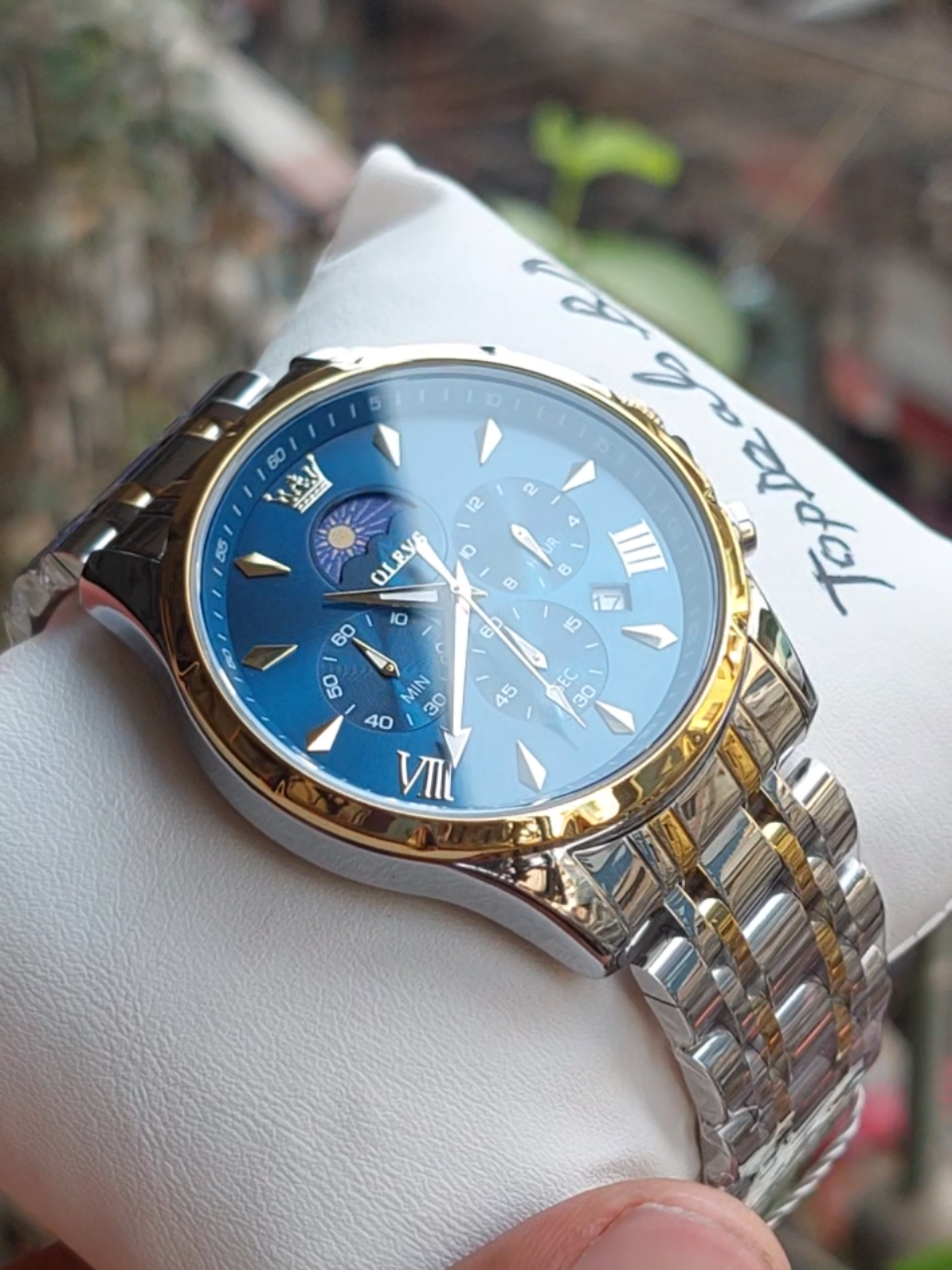 olevs brand men watch New arrival 2025 #Ramadan #watch #tanvirevan 