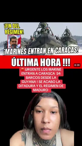 🛑 URGENTE LOS MARINE ENTRAN A CARASCA  54 BARCOS DESDE LA GUYANA ! SE ACABO LA DITADURA Y EL RÉGIMEN DE MADURO #f #kesfet #comedia #kesfet 