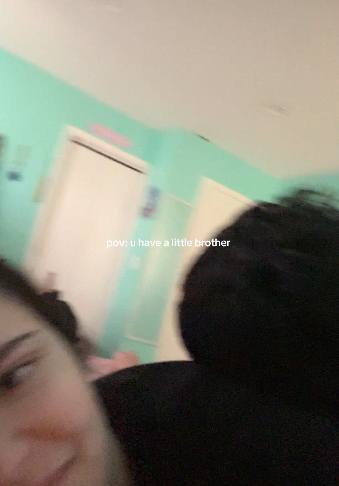 me in the first two clips: NO #fyp #littlebrother #bigsister #Siblings #viral