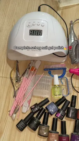 Nail gel polish complete set for only 548 pesos 💯💯#fyppppppppppppppppppppppp #viralvideo #foryoupage #trendingvideo #foryoupage❤️❤️ #affiliatemarketing #nailgelpolish 