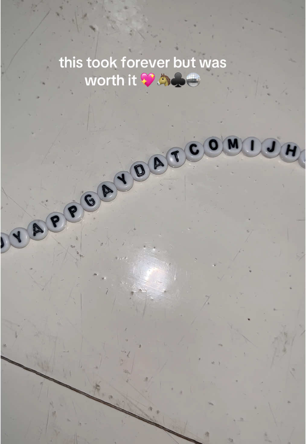 made it for my gay therapist 🪩🫶🏽🤭#fyp #chappellroan #pinkponyclub #thegiver #bracelet 