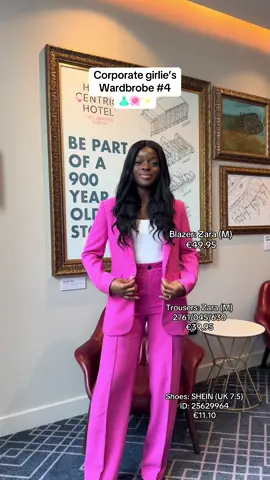 EP. 4 - My favourite @ZARA Co-Ord 💕 Can you tell my favourite colour is pink! 😂 I got this suit in 2022, so I can’t remember the blazer code! But this can be your sign to get a pink suits 🌸 #corporategirlies #fashion #workoutfit #charteredaccountant #zara #shein 