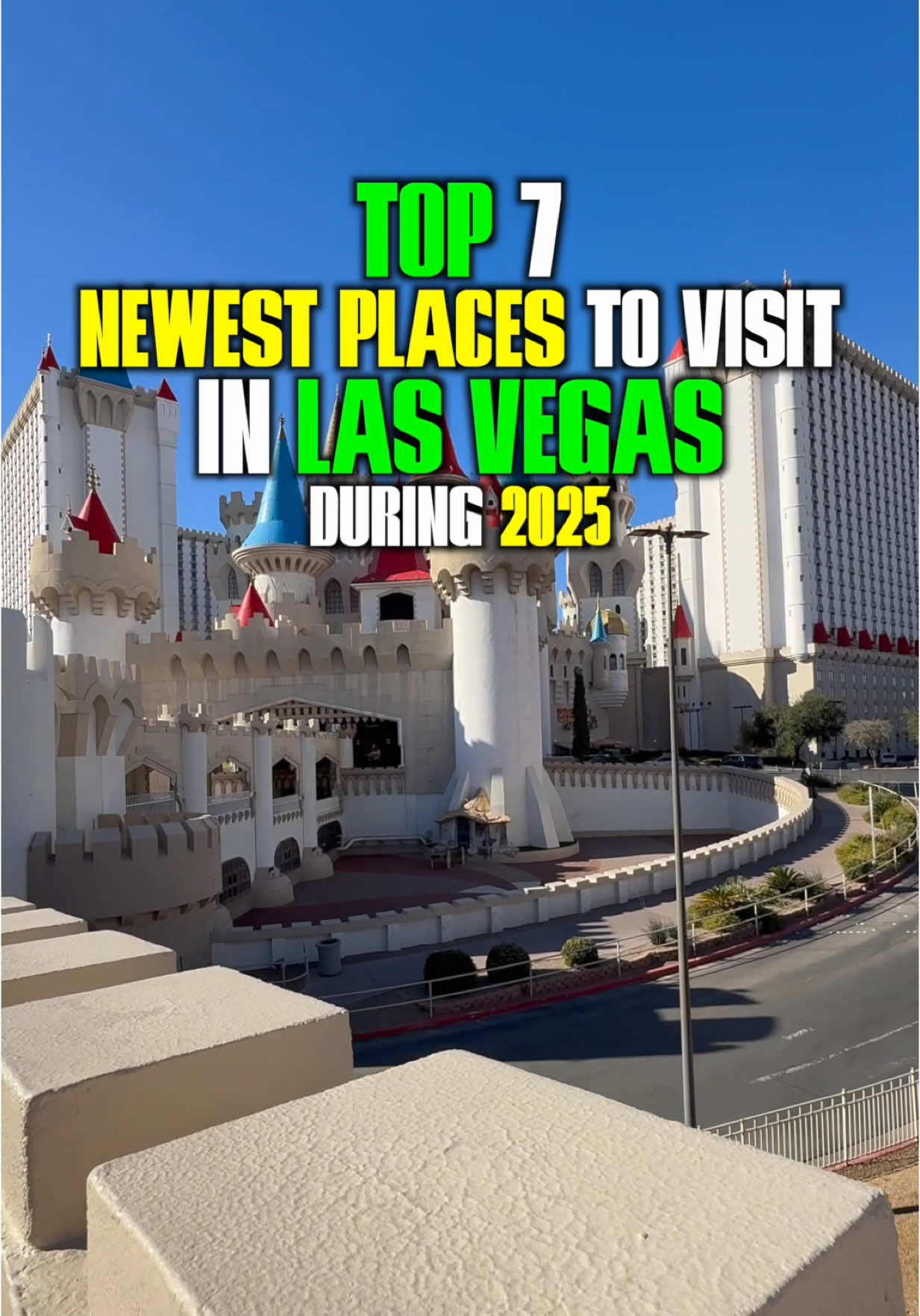 Top 7 Newest Places To Visit in Las Vegas During 2025 #vegas #lasvegas 