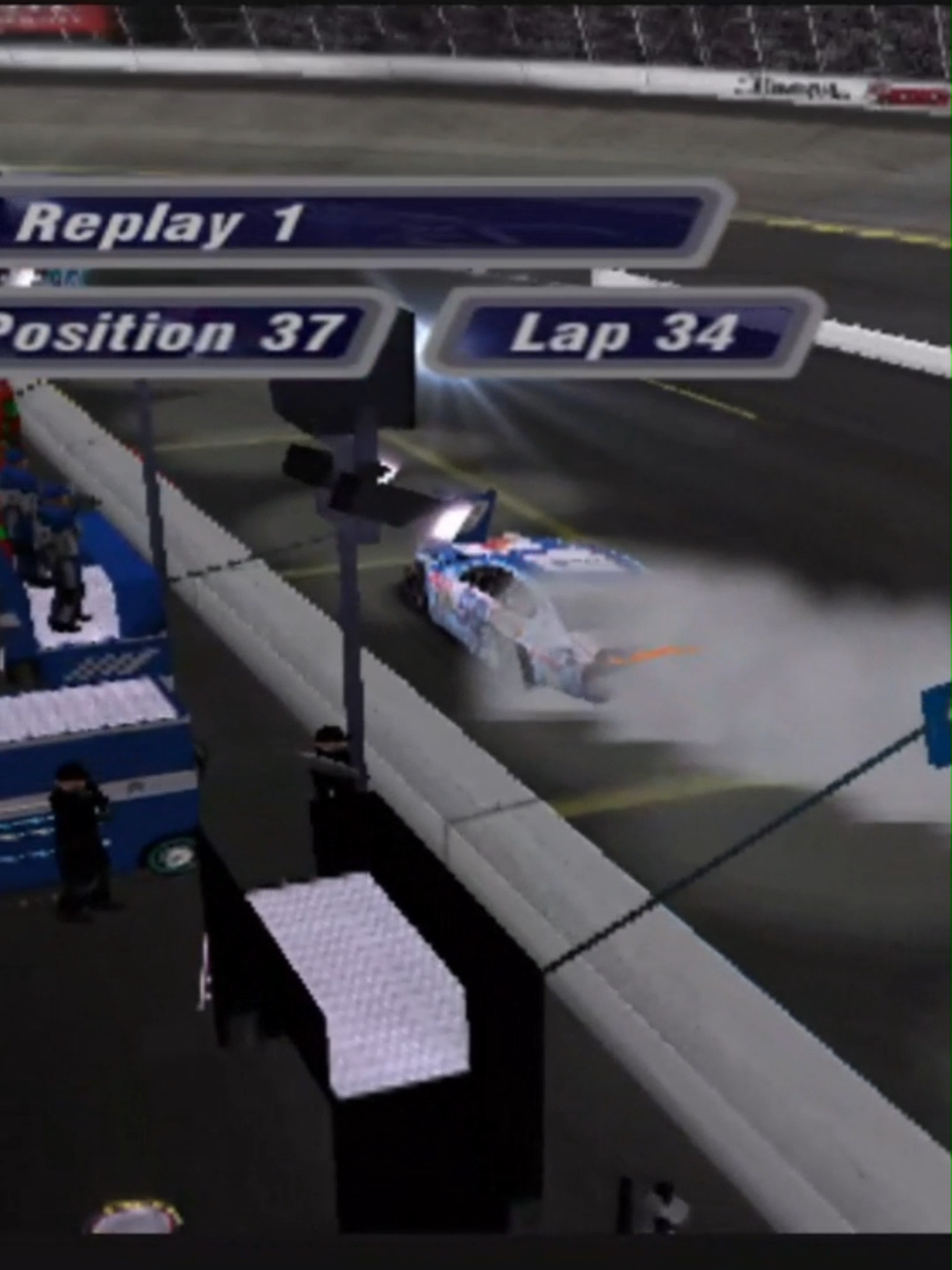 I slammed on the brakes #NASCARThunder2004 #NASCAR #NT2004 #NASCARThunder #retrogaming #retro