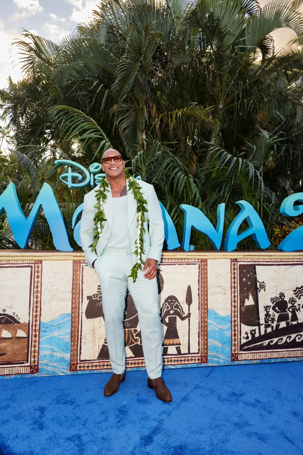 So cool (I’m so grateful) to feel the global embrace of our Polynesian culture and the story of MOANA.  Special shout out to my grandfather in heaven, the High Chief Peter Maivia 🕊️ 💪🏾 - the man who was my inspiration for the spirit and look of MAUI.   Enjoy the movie and though we can never see it - always keep looking “beyond the reef”  ~ maui🪝 #moana2 #disneyplus 