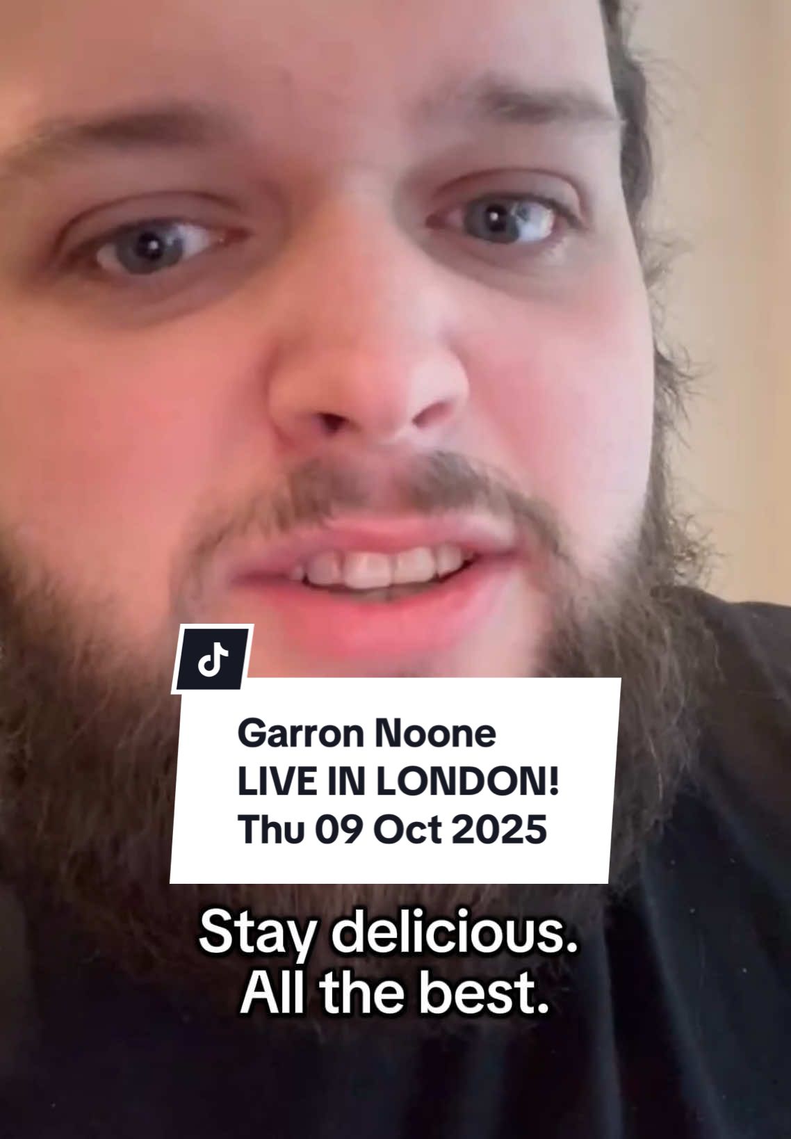 🎤😂 Garron Noone is taking over LONDON! 🇮🇪🎶  The viral Irish sensation @Garron Noone is bringing his first-ever UK show to London at The Irish Cultural Centre in Hammersmith! 🎉 From hilarious food reviews to side-splitting songs, he’s sold out 3Olympia Theatre Dublin—now it’s London’s turn! 🔥 📍 @irishculturalcentre 🗓 Thursday 09 Oct 2025 🎟 Tickets: Link in bio! See our website. Expect big laughs, live music & great craic! 🍔🎶🤣 Tag your London crew & don’t miss it - limited tickets!👇  #GarronNoone #LiveInLondon #IrishComedy #FollowMeImDelicious #delicious #garron #Dublin #irishhumour #ireland #Irish #londontiktok 