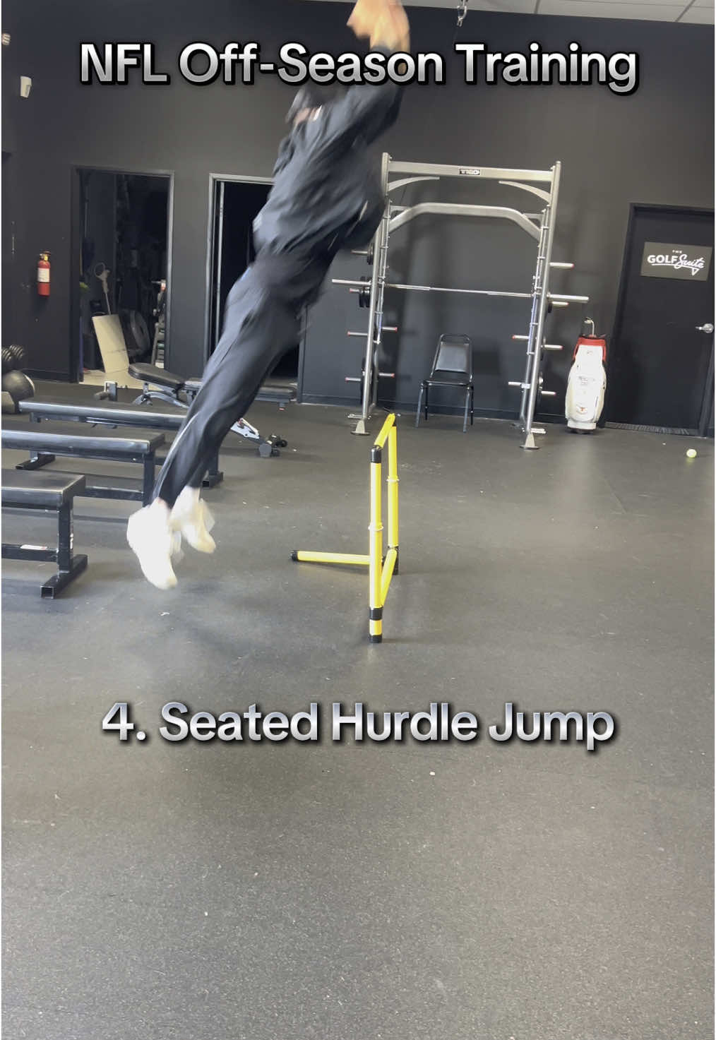 NFL Off-Season Training. Speed & Power Work. Wide Receiver  #strengthandconditioning #plyometrics #football 