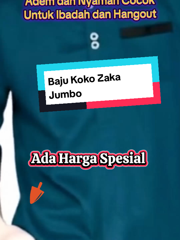 Adem, Nyaman Cocok Untuk Ibadah dan Hangout ##BajuKokoPremium #KokoZaka #FashionMuslim #BajuLebaran #OOTDMuslim #affiliatetiktok #fypage 