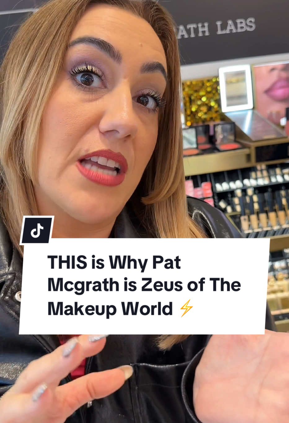 Seeing a visual like this on a gondola was AMAZING. The fact that @Pat McGrath Labs team quantified her massive success in this marketing is genius—it really shows just how powerful she is. I’ve always said she’s the Zeus of the beauty world, and I stand by that. The way she’s painted so many faces, set countless trends, and left such a lasting impact on the industry is something to celebrate. Go queen!! #BeautyTok #makeupartist #beautyindustry #patmcgrath #makeupreview 