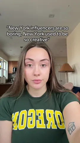 Girl get serious. Leave those darn influencers alone. Let them get their money. If ur so worried about New York not being creative anymore go to a goddamn reading - ur not gonna find the answers on TikTok.  #newyorkinfluencers #aquiredstyle 