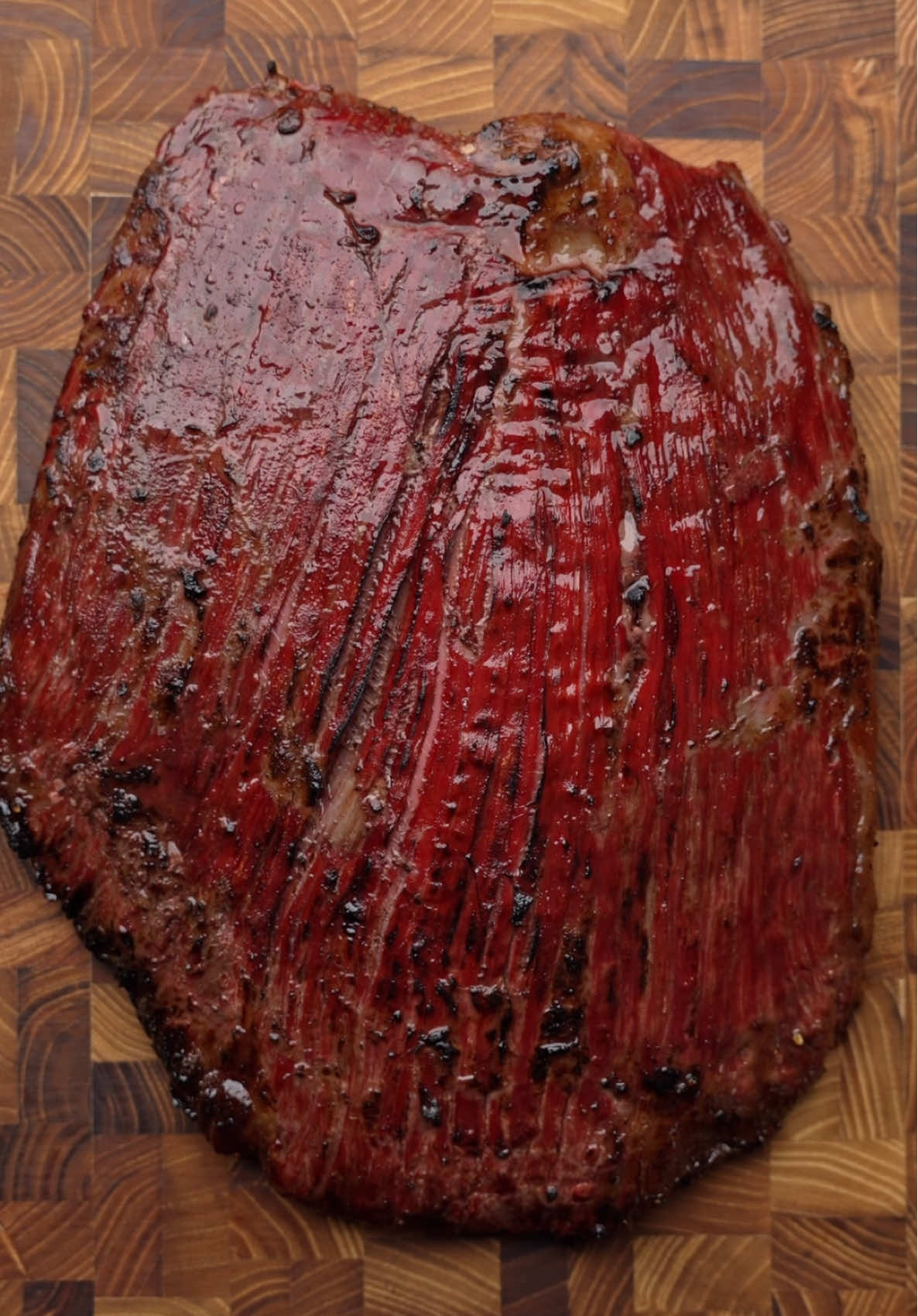 Well warm weather is almost here and I’m already spending way too much time with my grills 😂😂 resharing this classic that everyone should try!  Let me know what other grill and smoker recipes you want to see this year!  Marinade ingredients ¾ cup olive oil extra virgin ½ cup soy sauce 2 tbsp red wine vinegar 1 medium lime juiced ¼ cup brown sugar 2 tbsp dijon mustard 1.5 tbsp garlic powder ½ tsp black pepper ground Flank steak - @snakeriverfarms  Combine all the ingredients for the marinade together and whisk! Then you can add the flank steak, i prefer using a container big enough to lay the steak flat and submerge it.  Avoid adding extra salt at this stage unless you use low sodium soy sauce, then you can add 1tbsp of salt to the mix. Let the steak marinate for 30-60 minutes. Then take it out, wipe off the exceas marinade, and get it on the smoker at 225F Let it cook hntil the internal hits 125, then sear however you prefer! I used a torch to avoid overcooking and get a controlled sear!  Let it rest 10-15 minutes, then slice against the grain and enjoy an incredible steak for wraps, tacos, or just good on its own!  #flanksteak #smokedflanksteak #smokedsteak #steakrecipe #reversesearsteak #steaktiktok #steaktok #steak #fyp #foryou #Foodie #Recipe #steaklover #cookwithme 