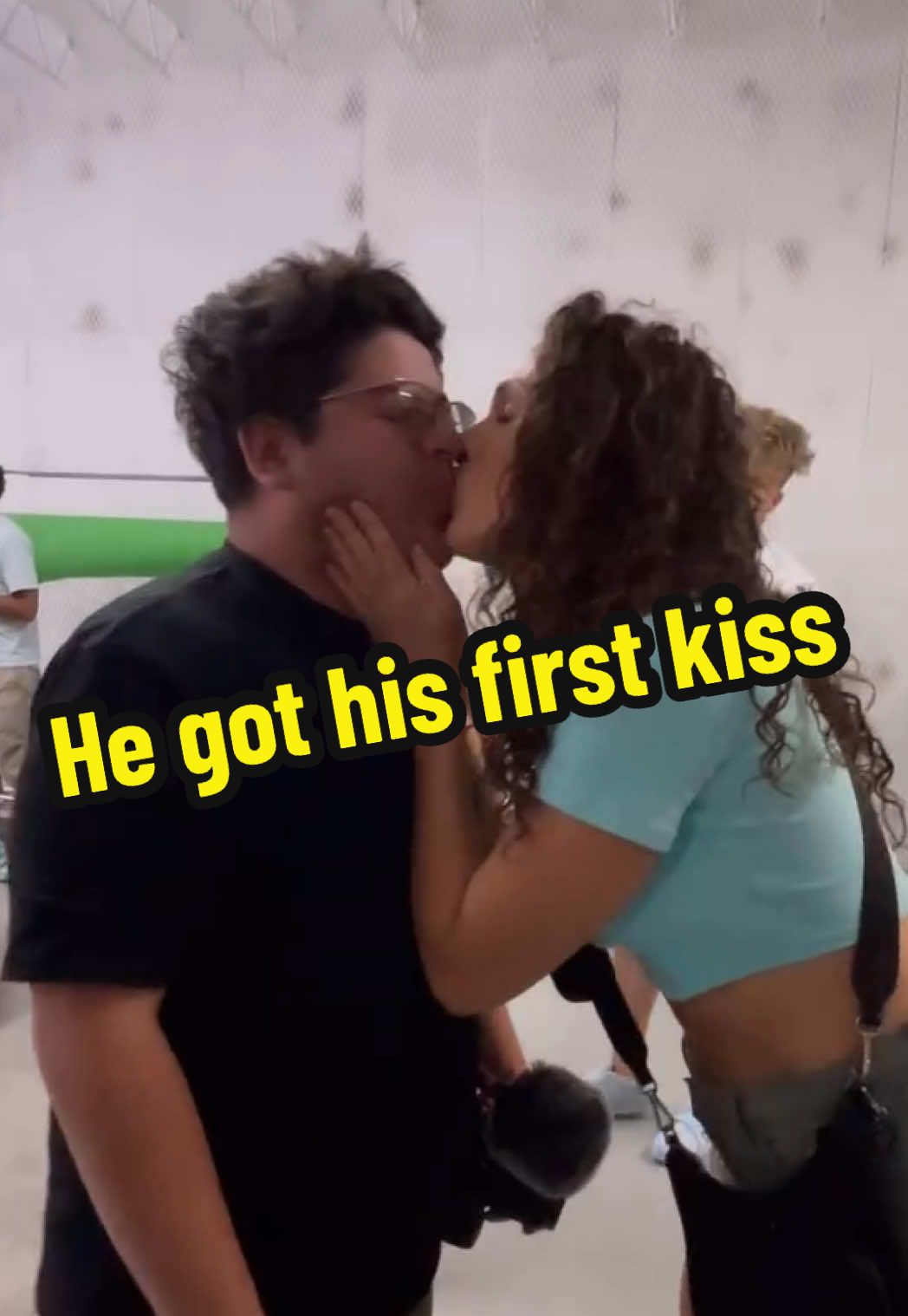 When his first kiss has a plot twist… but we made it right in the end! ❤️😂@AraQueenBae #KissOrSlap #FirstKissGoneWrong #PlotTwist #PrankWars #Unexpected #TooFunny #WorthTheWait