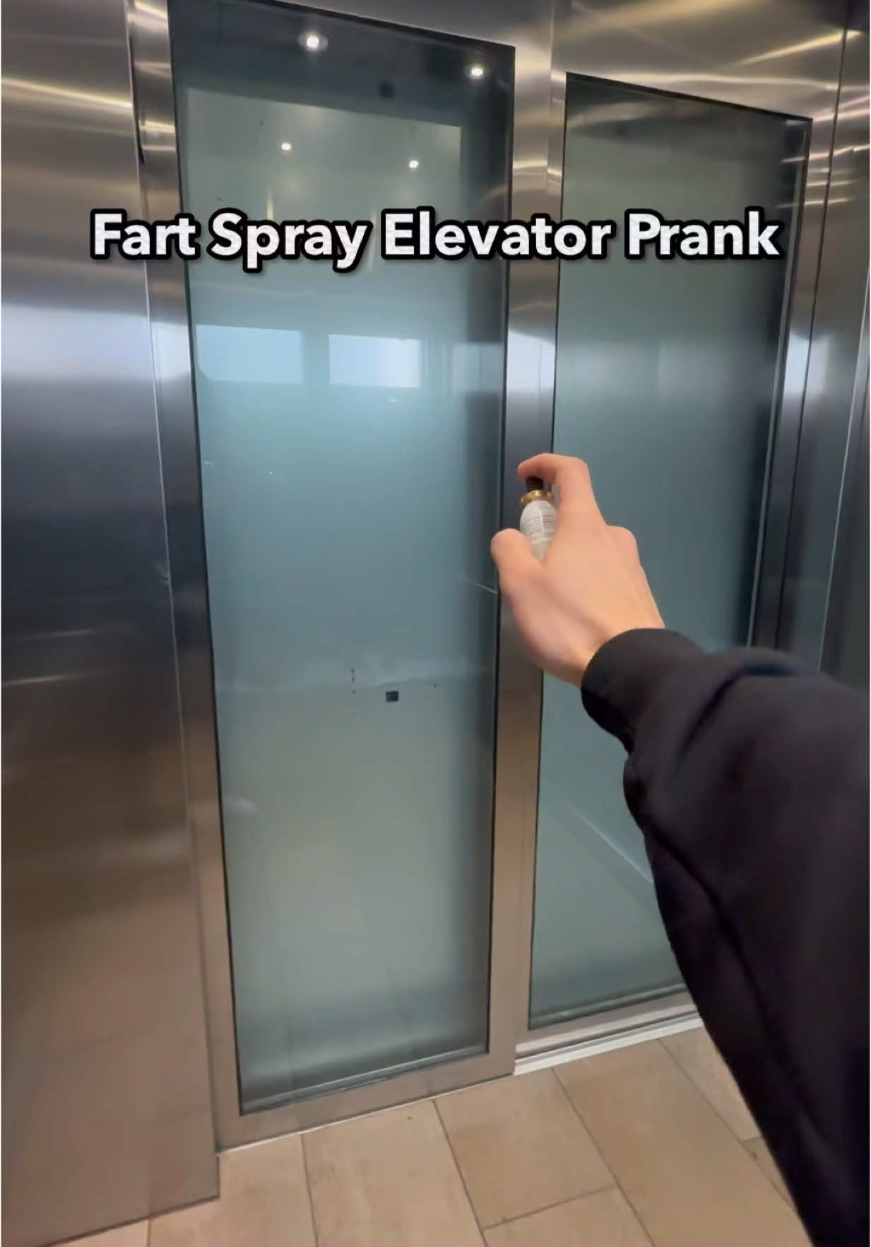 This stuff absolutely STINKS😂 #prank #fartprank #fartsprayprank #fartspray #tiktokshop 
