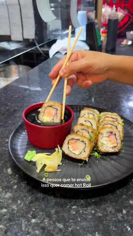 Hot roll mais um pote de tarê é pedir muito ??  Toda quarta feira tem promoção do uramaki ou hot no Marcelinho sushiman 🙌🏻 10 und uramaki cru $31,90  10 und hot $33,90 Salmão, camarão e kani  Hoje Até as 22:00 🕙 