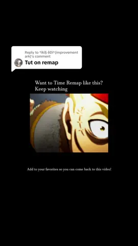 Replying to @†ïkï§ êÐï†(improvement ark)  Time remap tutorial for editing 🤗 Made this because some people have been asking me to make one, also because people say jugg editors gatekeep 😂. #jugg #edit #juggedit #aftereffects #timeremap #remaptutorial #juggtutorial 