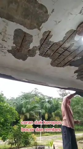 coran beton dak keropos sebabkan bocor dan rembes #trendingvideo #foryoupage #tiktok #viral #fypage #trending #videoviral #sipilproyek #viralvideo #foryou #fypp #coran #concrete 