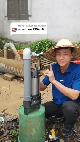 Trả lời @fourbui1 #testmaybombun #maybomnuocthai #bomcanhho #maybomnuoc #haidienmay