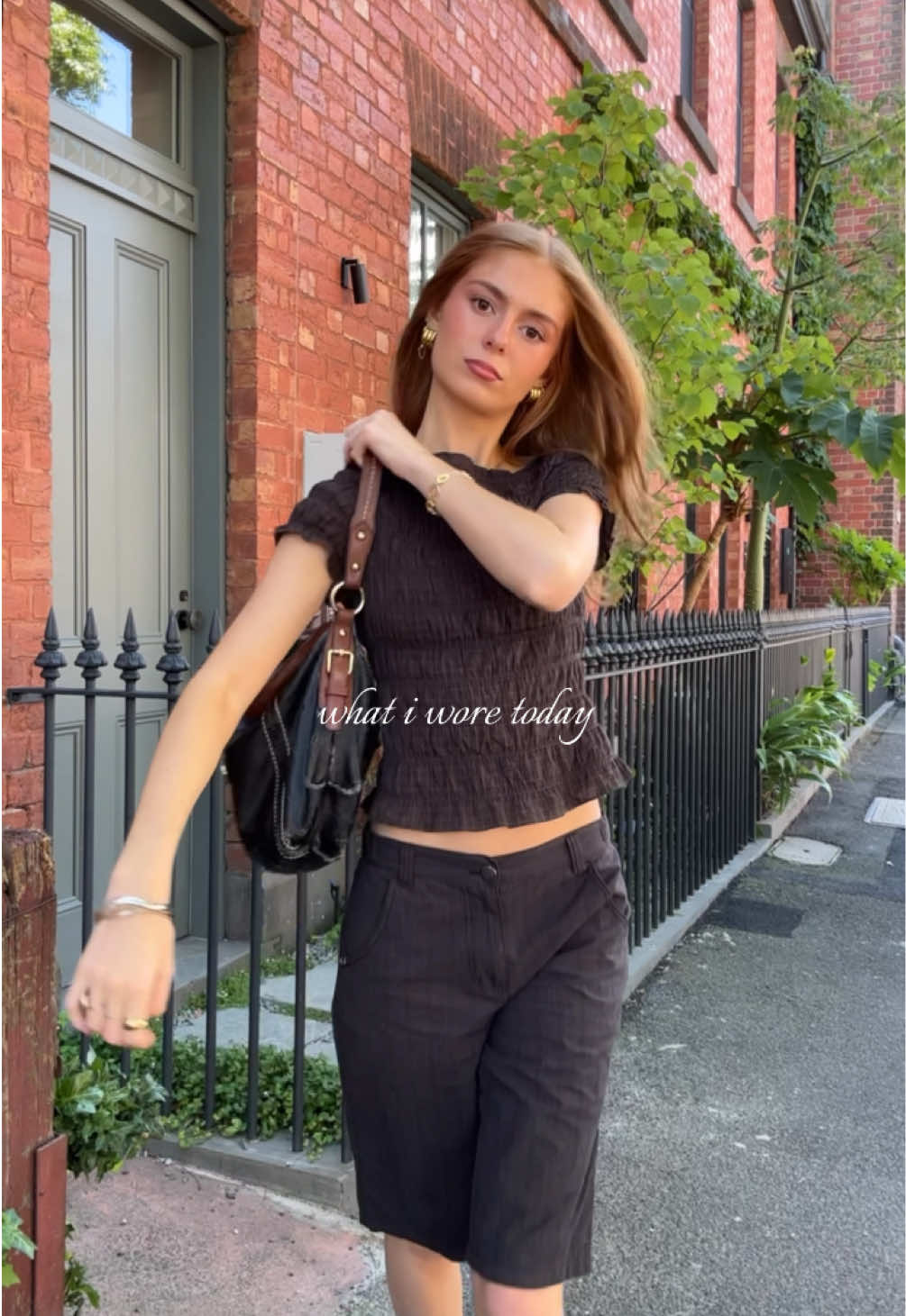 Todays mini fit check👜 #fashiontiktok #outfitideas #styleinspiration #melbournefashion #OOTD #pintereststyle 