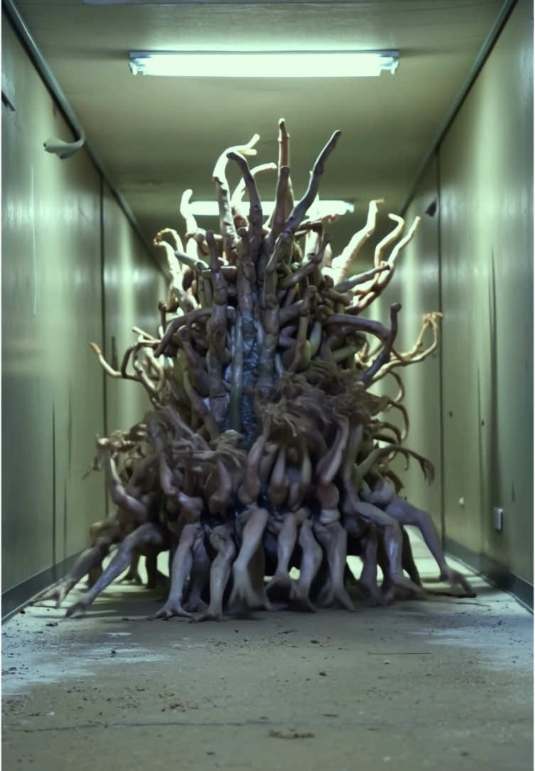 What is this thing?! 😱🤯 #ai #aiart #aiartcommunity #aivideo #digitalartist #midjourney #midjourneyart #kling #aigenerated #viraltiktok #viralvideo #weirdart #strange #natgeowild #natgeo #explore #surreal #scarytiktoks #nycsubway #subway #gross #wtf #wtfisthat #yuck #horror #creepy #creepytok #cinematic #moviescene #eerie #creature #help #macabre #monster #creepypasta #liminalspaces #nightmare #unsettling #foundfootage #disturbing #horrormovie 