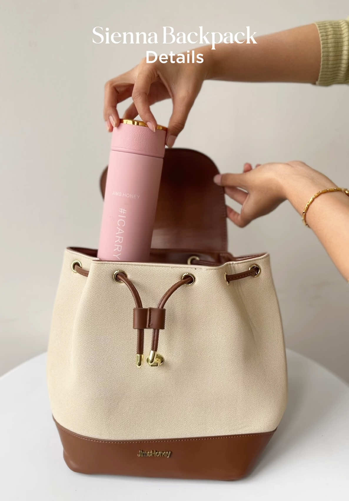 Tas ransel sekolah cewek cuma 170ribuan💫 Sienna Backpack dengan bahan canvas yang ringan, compartment yang luas cocok dipakai ransel sekolah🥰 #Ramadanekstraseru #taslebaran #tascantik #tasselempang #jimshoney #taswanita #tasjimshoney #slingbag #racuntiktok #tasbukber #outfitlebaran #hamperslebaran #dompetwanita #ranselsekolah #ransel #backpack 