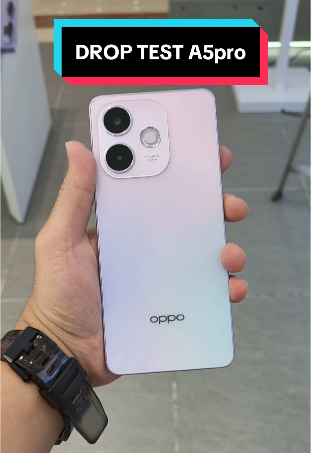 harga bawah 1k pun boleh dapat phone #tahankawkaw #droptest #dropchallenge #OppoA5pro #oppoa5pro5g #durability 