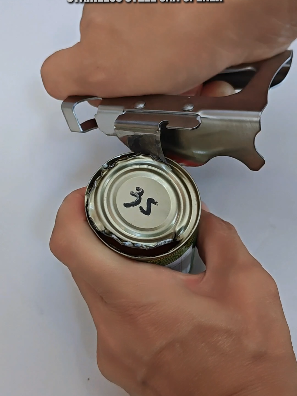 Stainless Steel Manual Can Opener #canopener #manualcanopener #stainlesssteelcanopener 