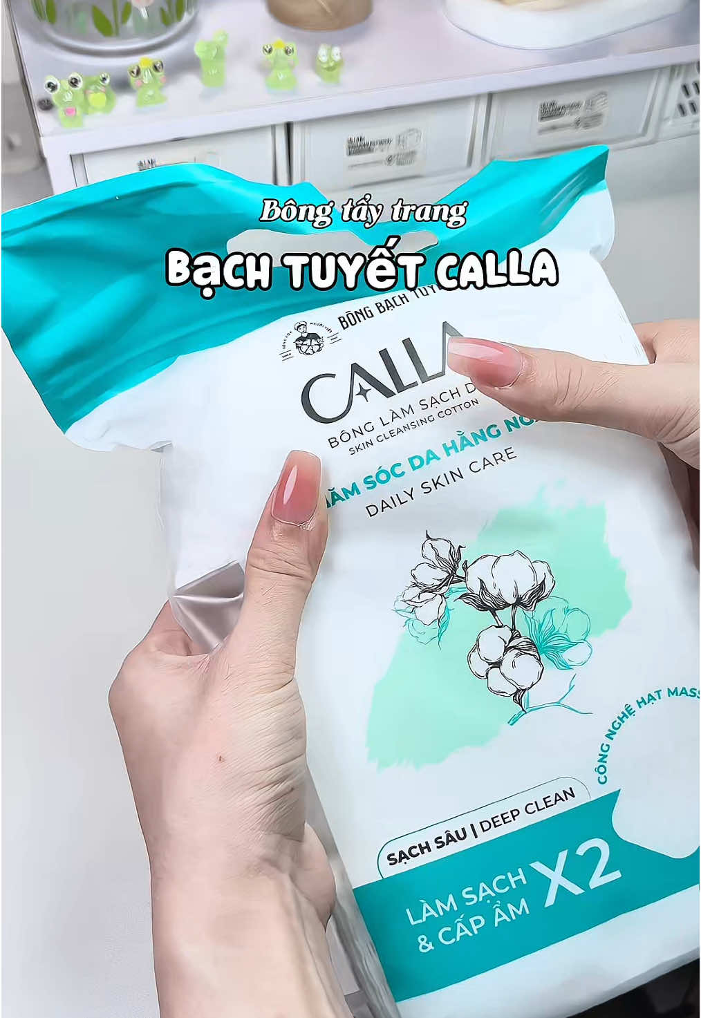 Trả lời @Hoà Mie Chăm da kỹ mà chọn bông linh tinh là hỏng được nhen, thử ngay bông bạch tuyết Calla này #bongtaytrang #taytrang #bongbachtuyet #bongtaytrangquocdan #goclamdep #reviewlamdep #gocnhohazy #unboxing  