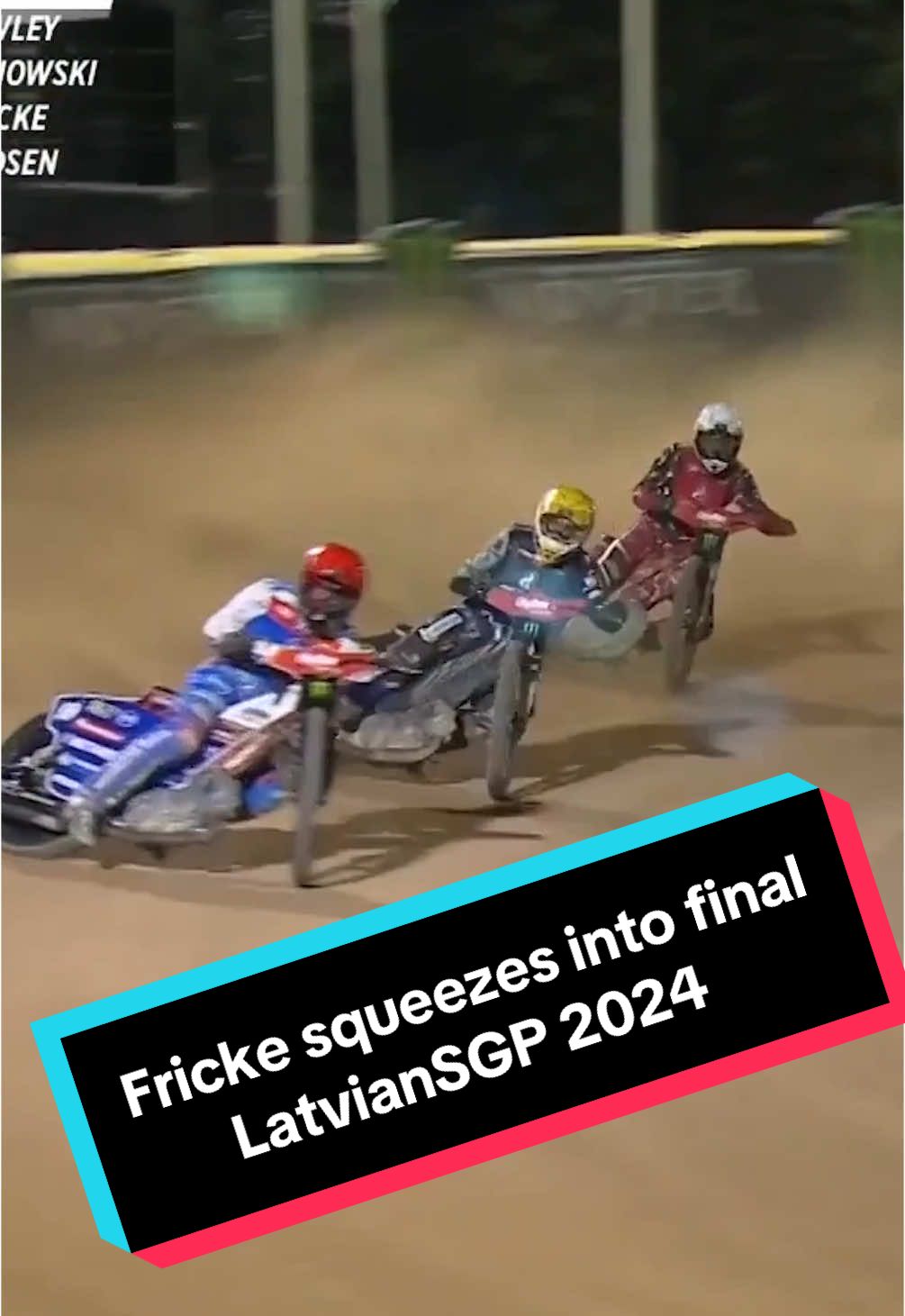 What a ride from Max!! 👏 A masterful manoeuvre from Max Fricke secured himself a place in the Final of last year's #LatvianSGP 🇱🇻 #FIMSpeedwayGP | #2024Recap  #SpeedwayGP #Motorsport #motorcycle #racing #bike