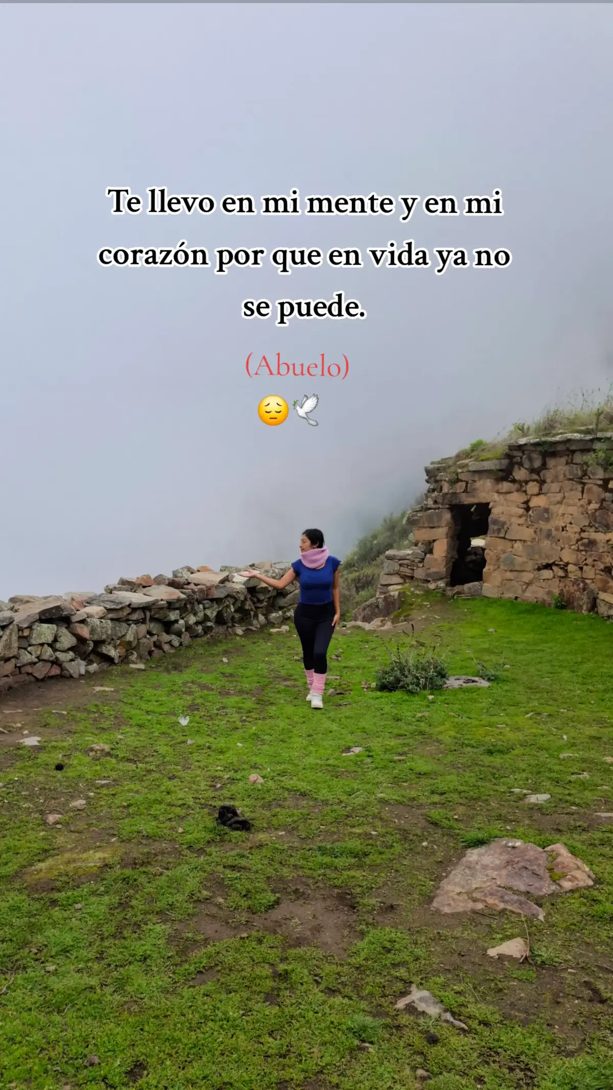 Te extraño. 😔🕊