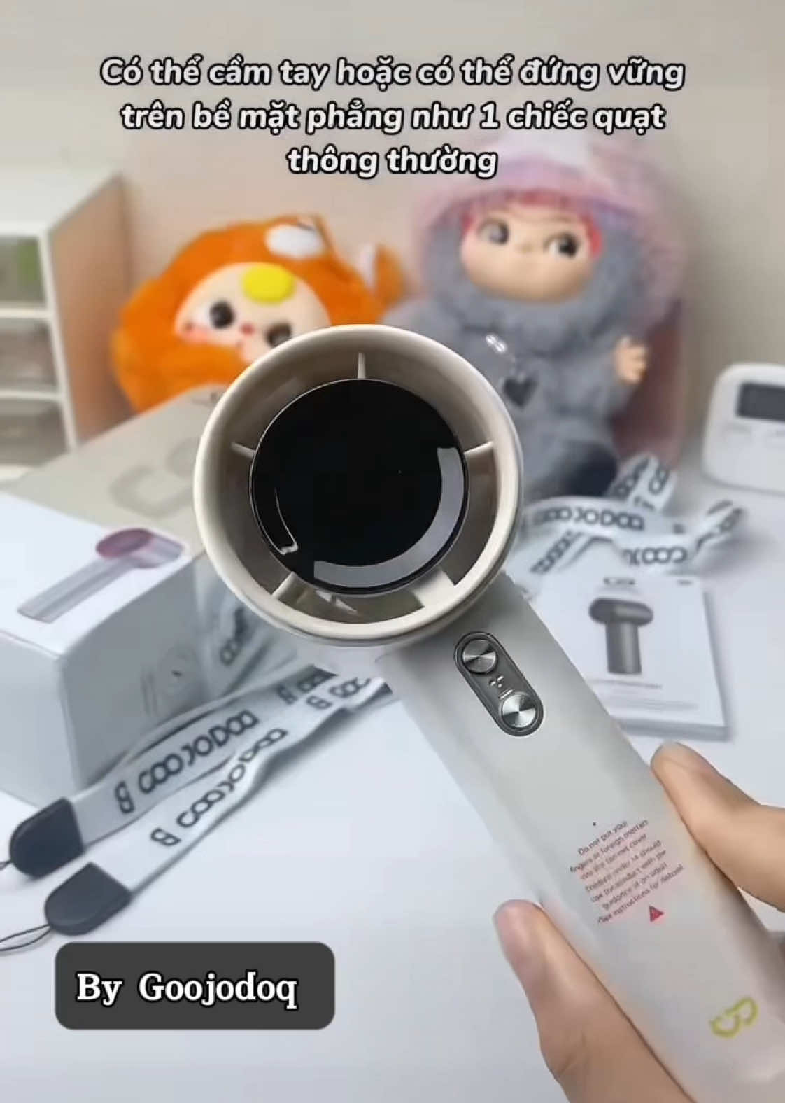 Quạt turbo siêu mát, nay đang có deal hời tặng kèm ốp khi mua trong link này. #N #goojodoq #quatgoojodoq #xuhuongtiktok #quat100capdogio #quatturbo #quatsieumanh #quattichdien 
