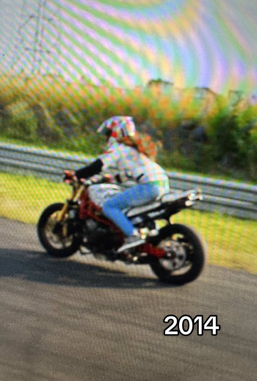 2014 vs 2025… Still the same, only the camera quality has changed! 🔥🏍️💜