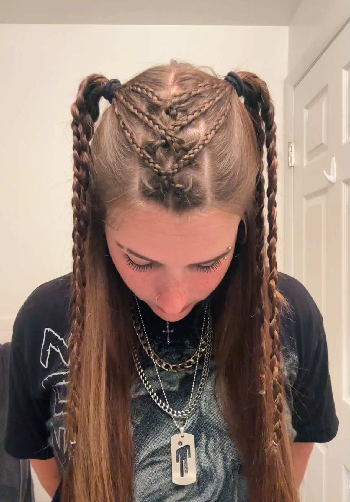 This one was an arm workout😂 #hairinspo #serverhairstyles #hairtok 