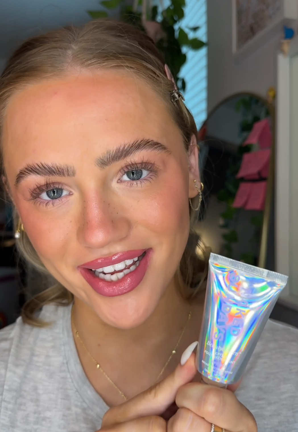 officially obsessing over the @Naked Sundays Beauty Screen Peptide Foundation Tint that has SPF 50!!! It literally melts into the skin and looks so beautiful, yall need to try it!! @Ulta Beauty #NakedSundaysBeautyScreen #BeautyScreens
