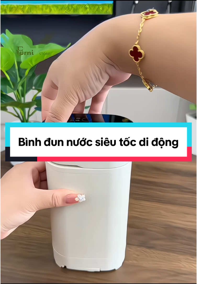 Bình đun nước siêu tốc di động #giadung #giadungthongminh #giadungtienich #binhdungnuoc #binhdunnuocphasua #binhdunnuocdidong 