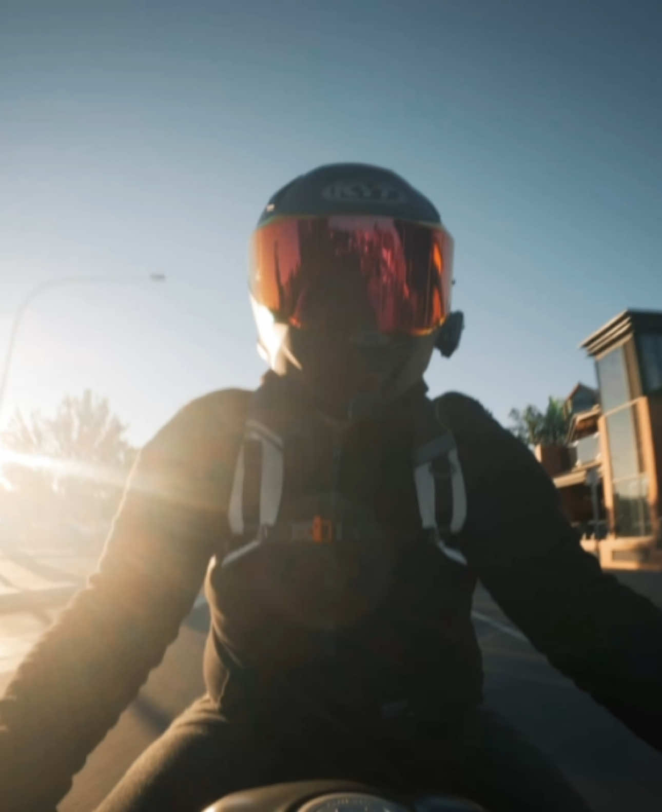 got rear ended…  #motorcycle #accident
