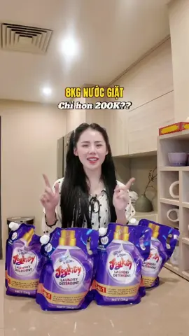 8kg nước giặt xả thơm nức mũi mà mọi người nhìn cái giá kìa 🫢 #huongly #joykitty #nuocgiat #nuocgiatxa #tiktokshop 