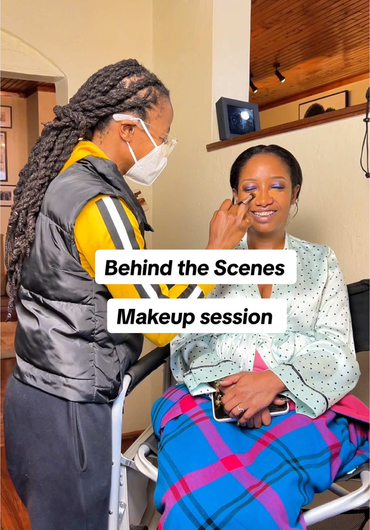 Early mornings with the lovely @Anita Nderu  - always a good time glamming you 🤗-thank you!  Thanks @calvinklaks for helping out on the Bts 🙏🏾 Some products mentioned in the vid; Skin prep @L’Oreal Paris Kenya glycolic acid serum & day cream Their matte resistance lippies as blush(300-sunbathing) and lip color(150-Lazy Sunday) #mdeizimakeup #makeupeducator #kenyanmakeupartist #nairobimakeupartist #makeuptutorial #lorealparis #bts