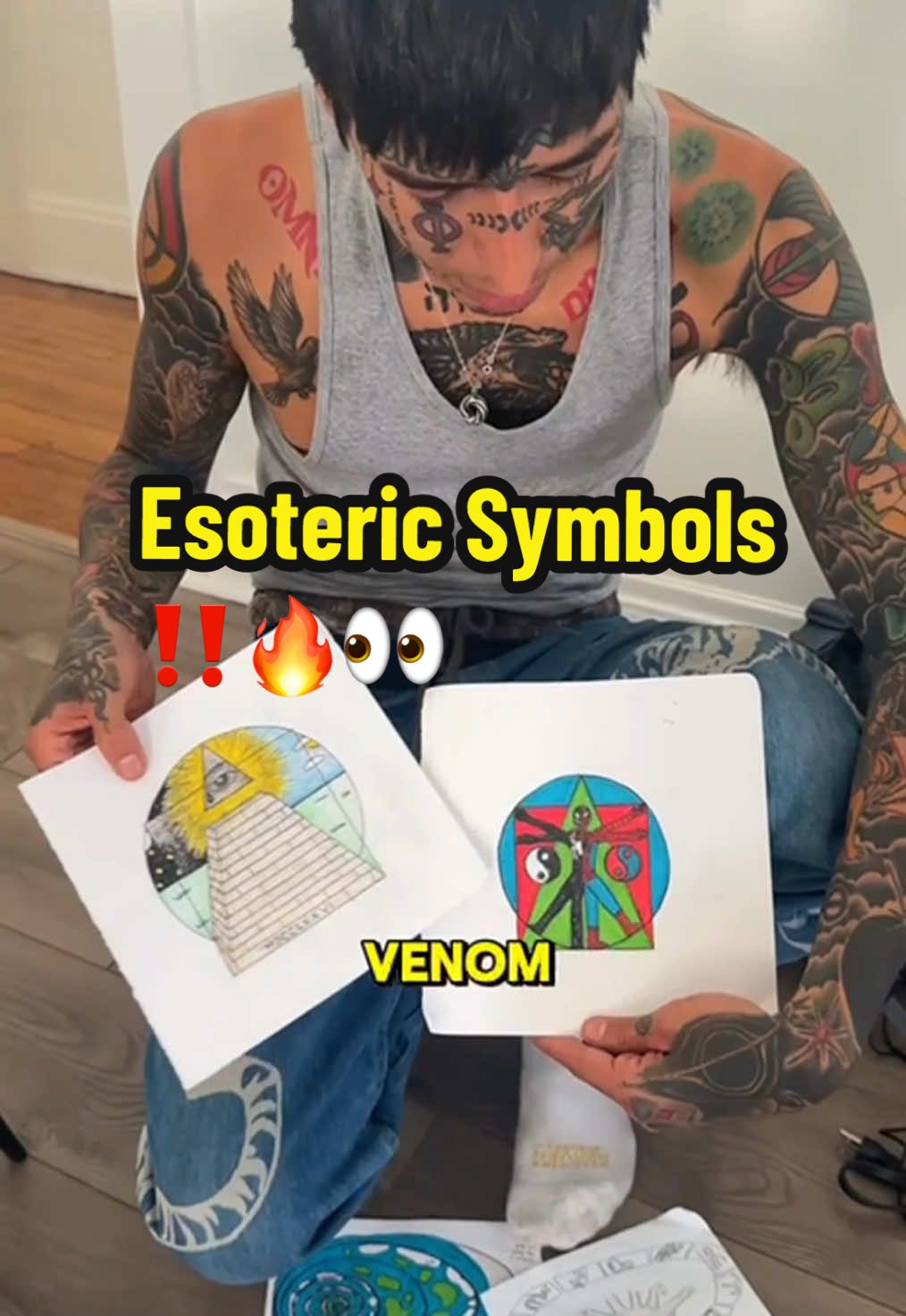 #VetruvianMan #LeonardoDaVinci #SpiderMan #Venom #Marvel #SuperHero #YinAndYang #SacredGeometry #AllSeeingEye #Masonic #Symbolism #Illuminated #Art #DivineBeing #Divine #Trending #Viral #2025 #369