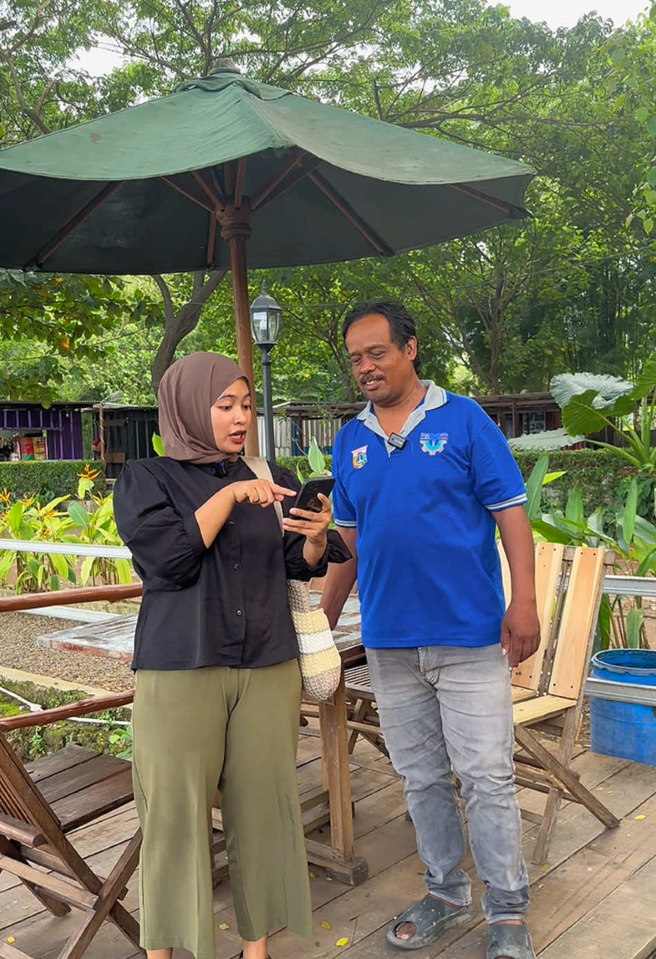 Baba gua cetok bae baju Lebaran nya ge masih tangeh #mpokciul @Boim_safar #fyp 