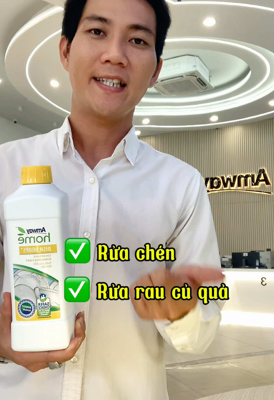 Nước rửa chén Dish Drop Amway #amwayvietnam #tiktok #fyp #nuocruachen #huuco #sinhhoc 