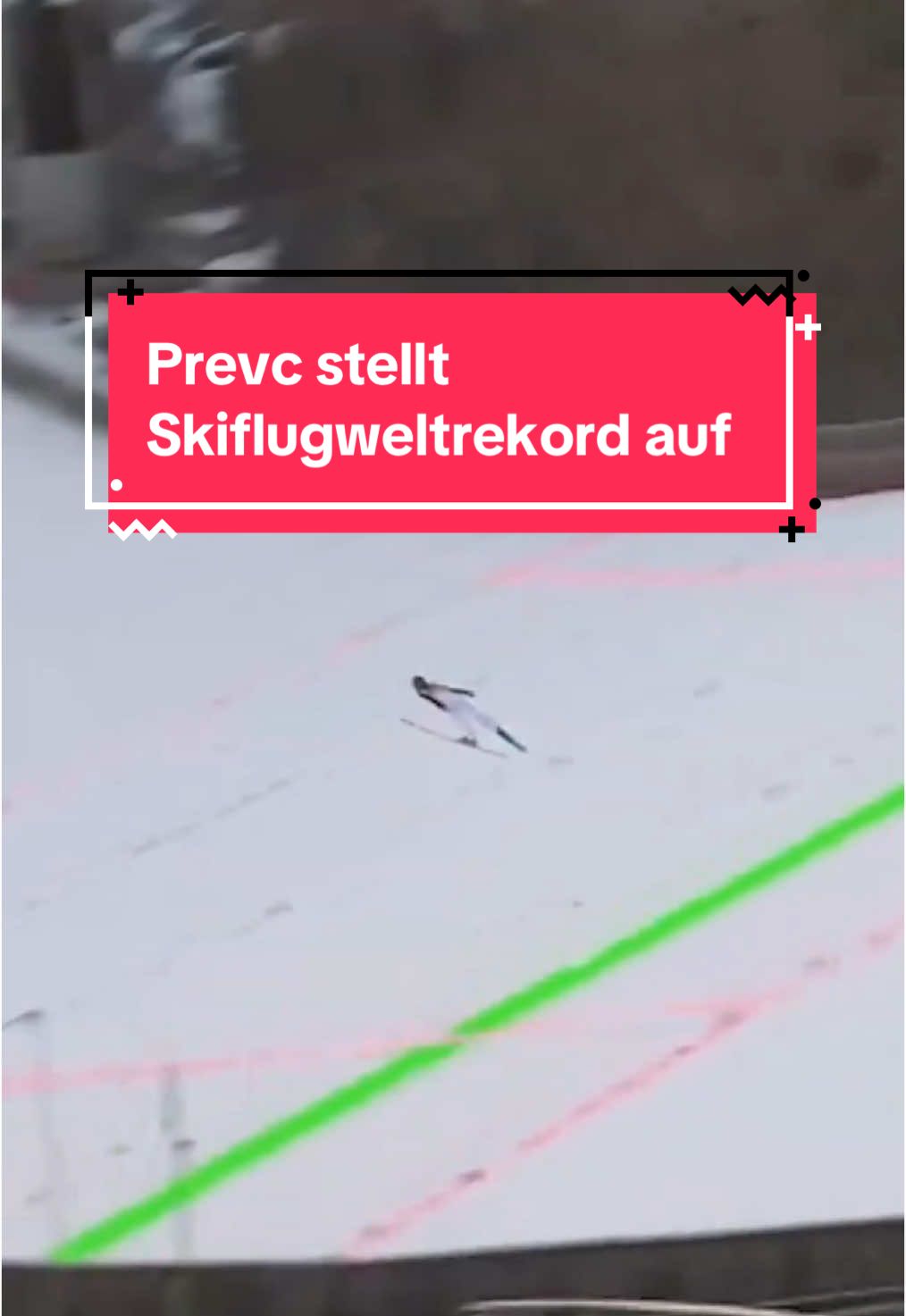 Wow, was für ein Flug! #vikersund #vikersundbakken #skiflying #skijumping #skifliegen #skispringen #wintersport #wintersports #nikaprevc #prevc #skijumpingfamily
