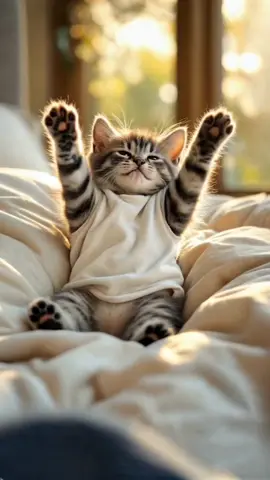 #ai #kitten #kitten #cutetiktok #hardworking 